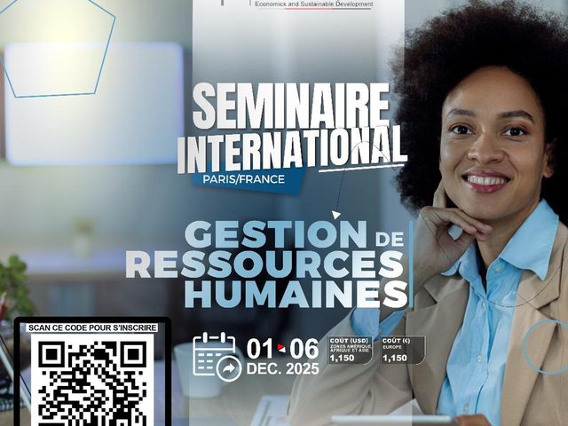 Poster for the CCMESD international seminar in Paris, December 2025